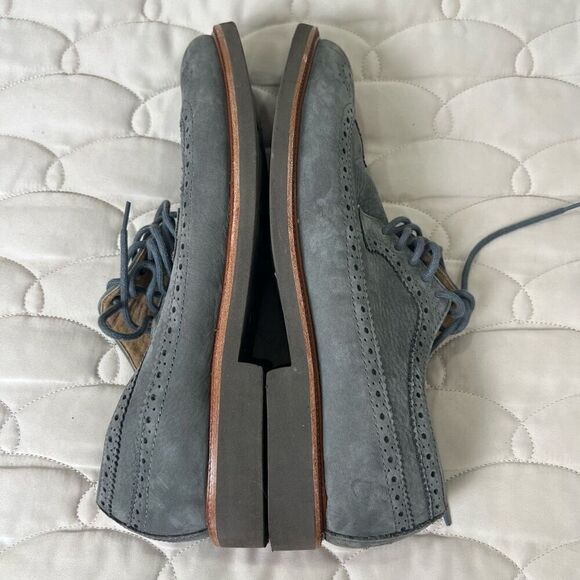 Polo Ralph Lauren Torrington Wingtip Suede Mens Shoes display picture 2